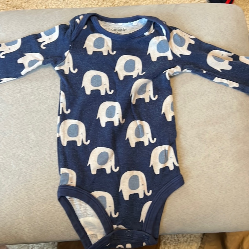 3 6month onesies